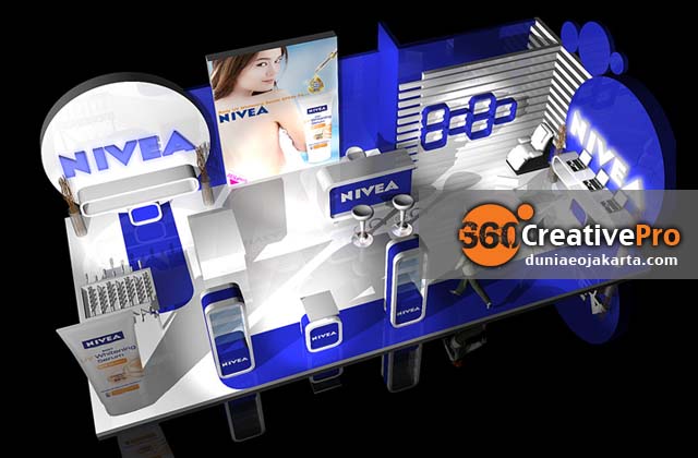 Desain stand pameran Nivea