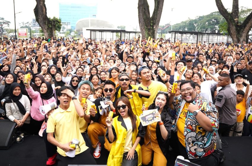  Pawai Piyama dan Ranjang Beroda di Lapangan Merdeka